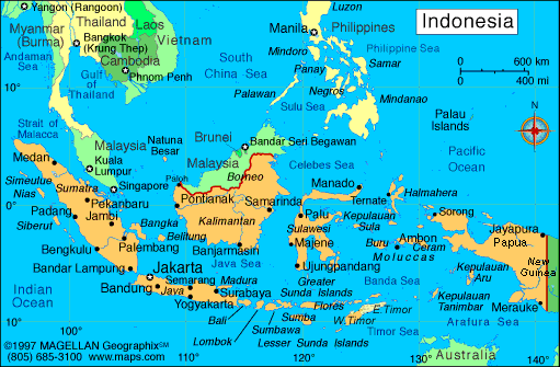 map Indonesia