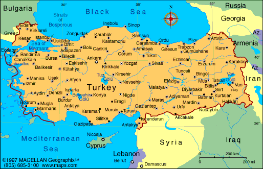 map country